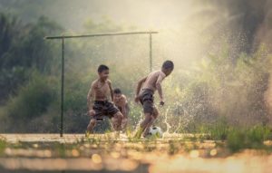 KIDS PLAYING 